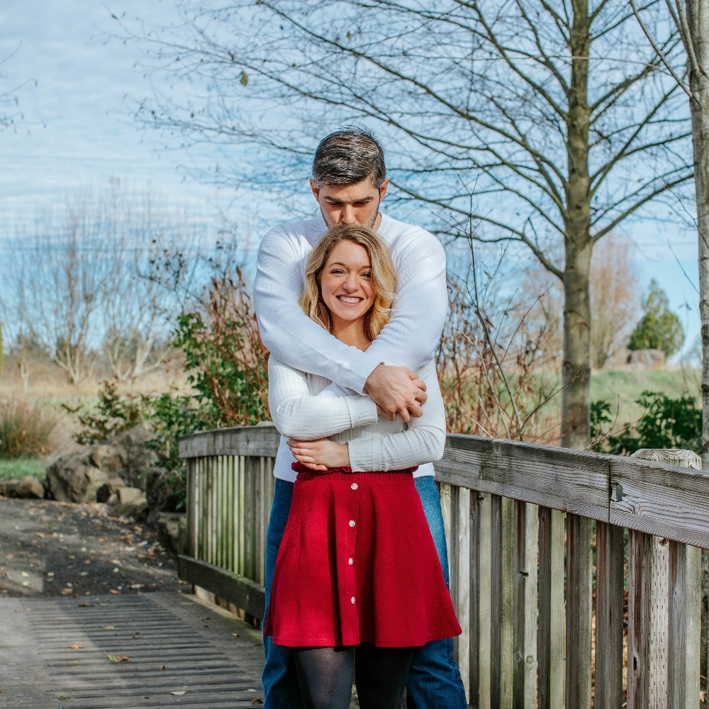 Red/Maroon Skirt